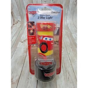 Disney Pixar Cars Shift n' Gears Energizer Flashlight 2-Way Light 2006 New